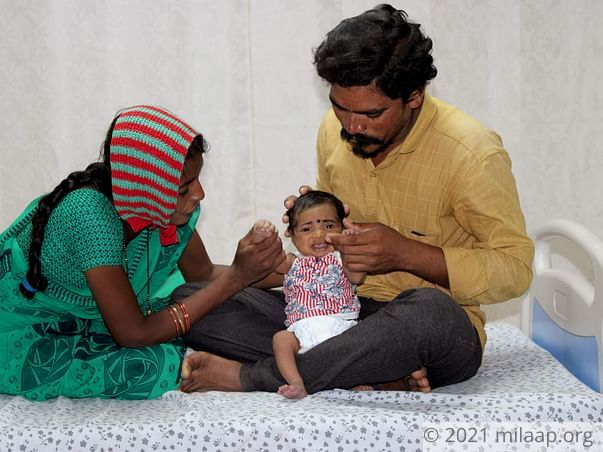 Help Baby of Laxmi Fight Congenital Heart Disease
