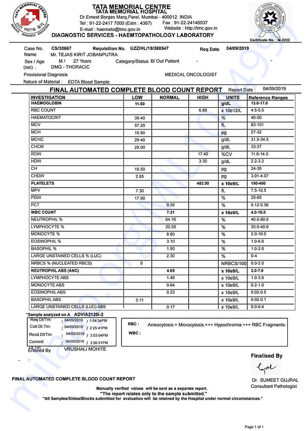 Medical Report
