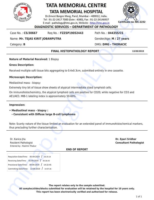 Medical Report