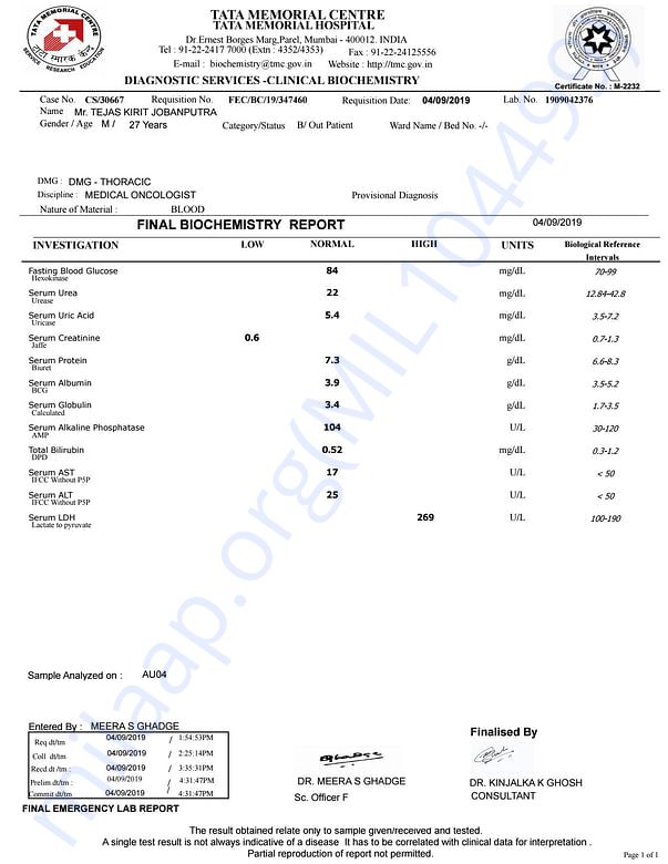 Medical Report