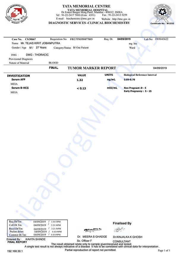 Medical Report