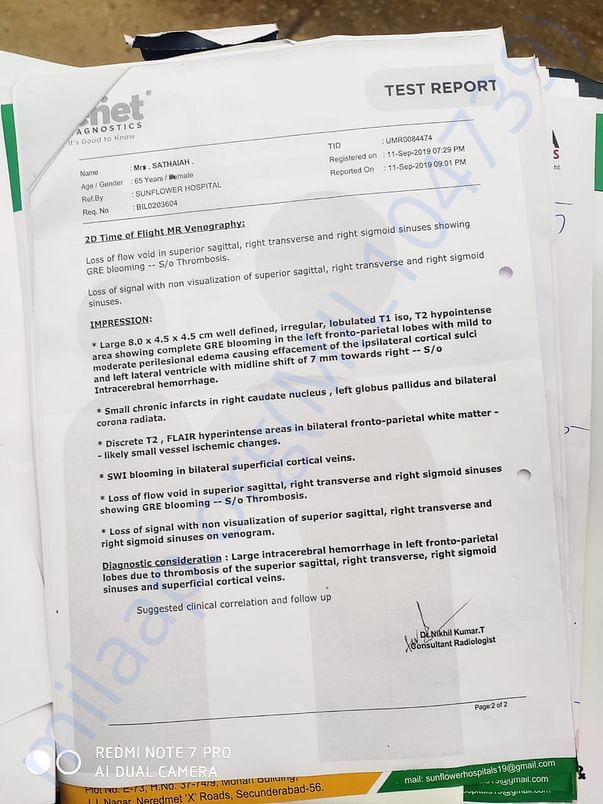 MRI Report