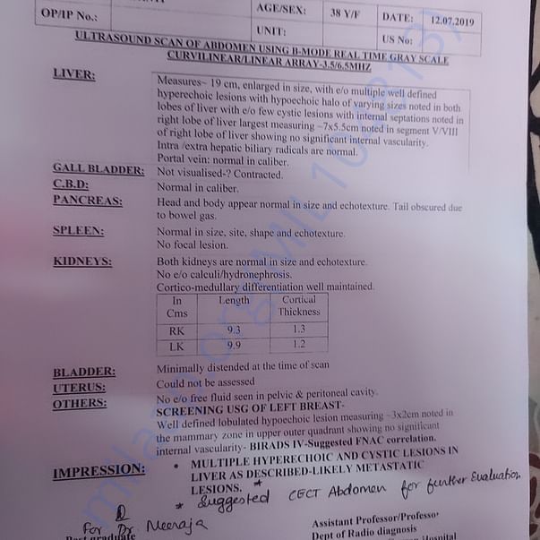 Medical Report