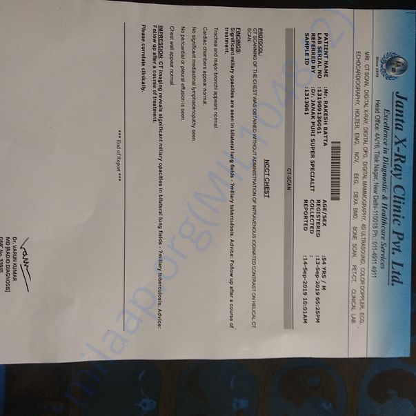 Medical Report