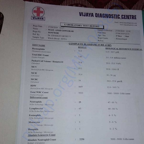 Medical Report