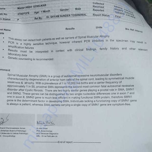 Medical Report