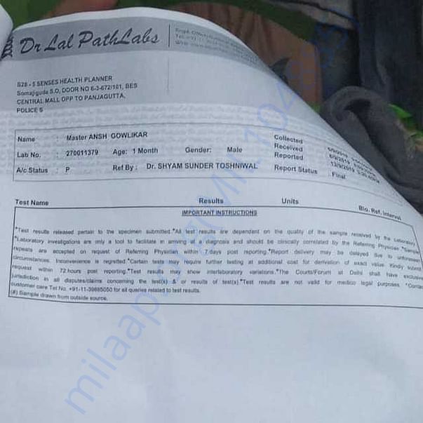 Medical Report