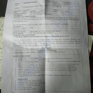 Medical Report