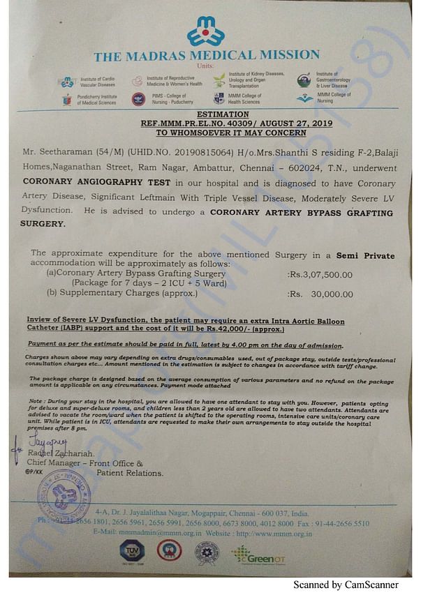 Medical Bill
