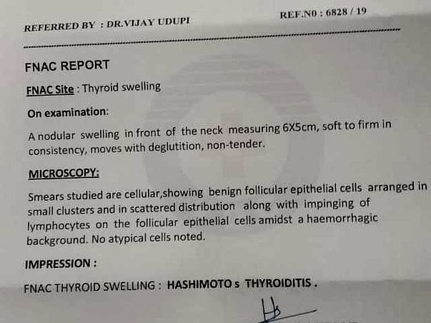 Support Annapurnna Fight/Recover From Total Thyroidectomy