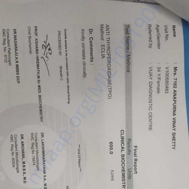 Medical Report