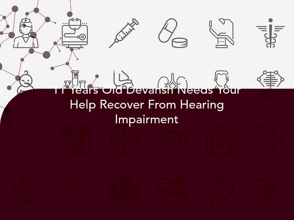 11 Years Old Devansh Needs Your Help Recover From Hearing Impairment
