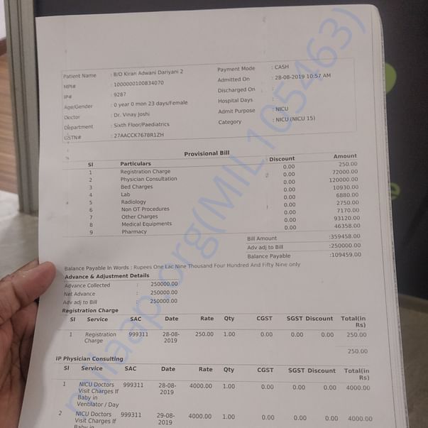 Medical Bill