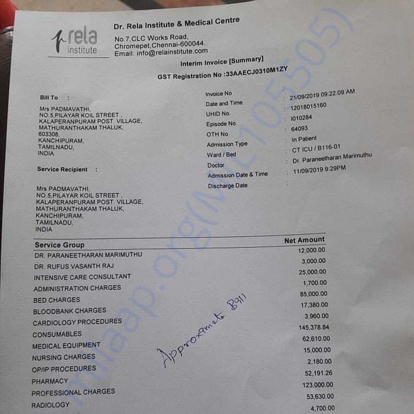 Medical Bill