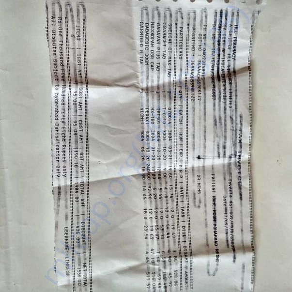 Medical Bill