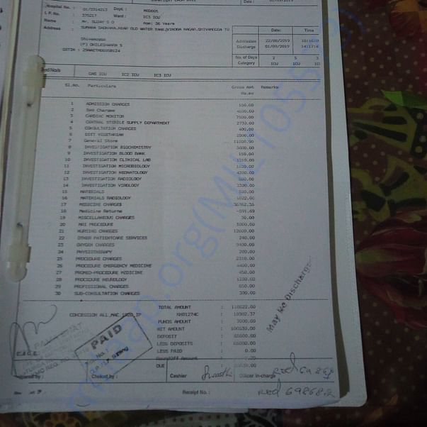 Medical Bill