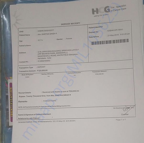 Medical Bill