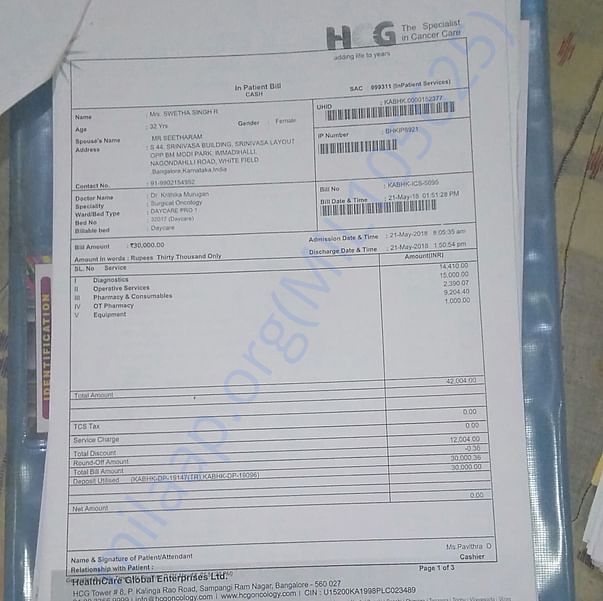 Medical Bill