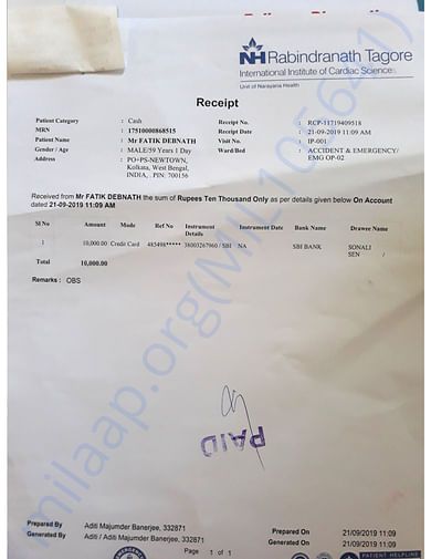 Medical Bill
