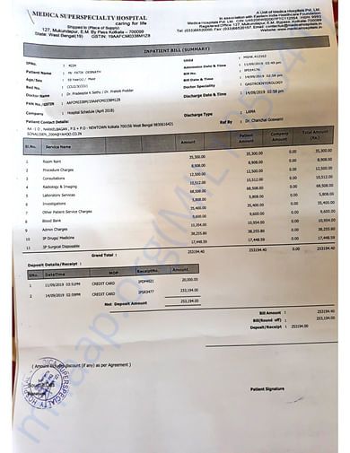 Medical Bill