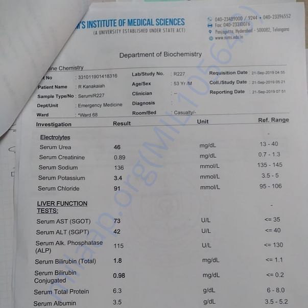 Medical Report