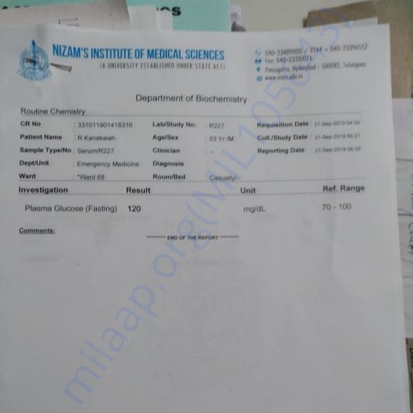 Medical Report