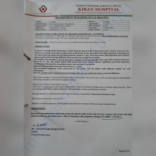 Medical Report