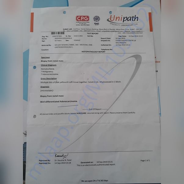 Medical Report
