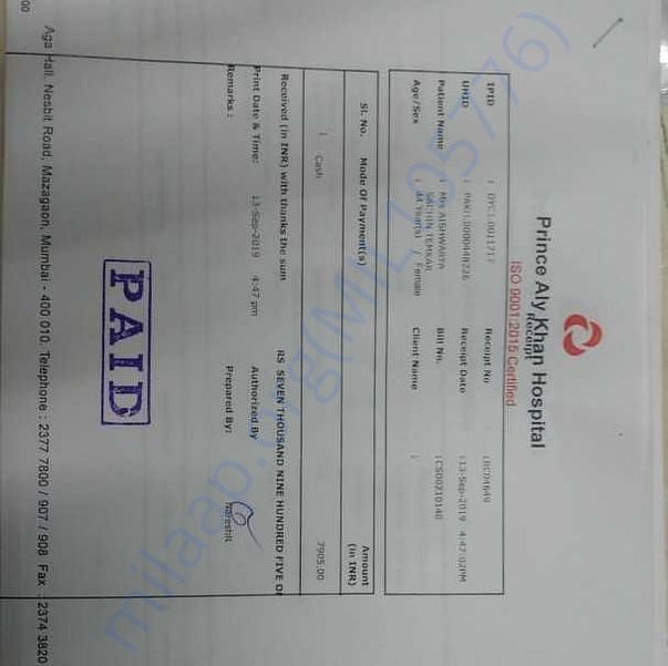 Medical Bill