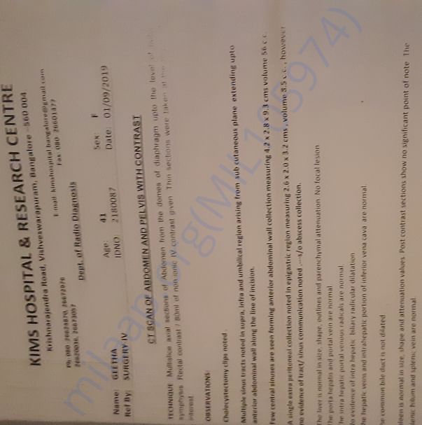 Medical Report
