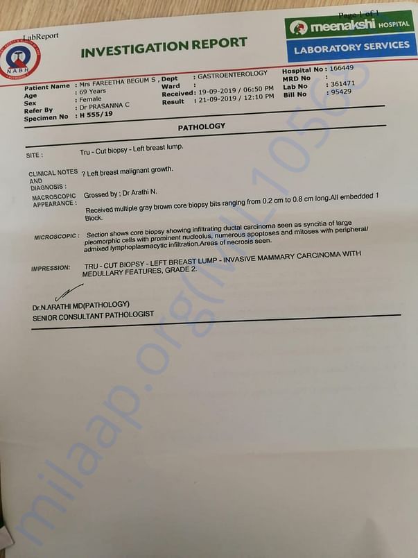 Biospy report