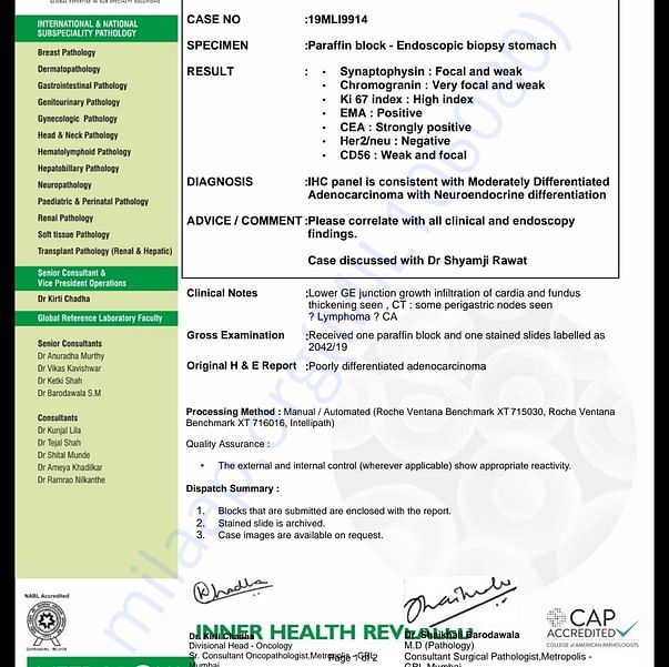 Medical Report