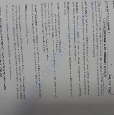 Medical Report