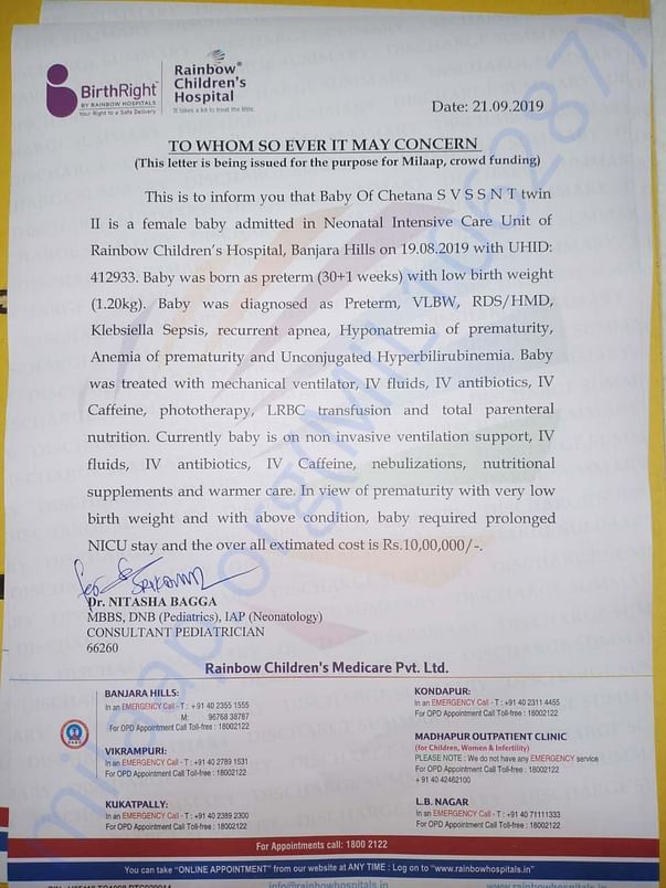 Estimation Letter