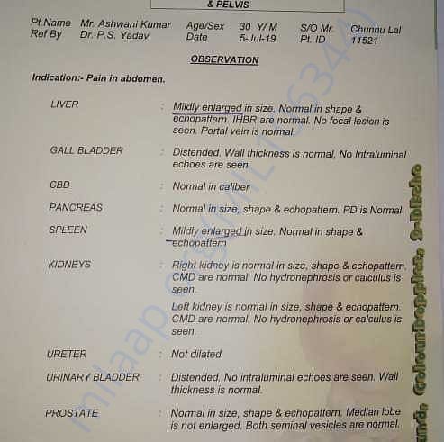 Medical Report