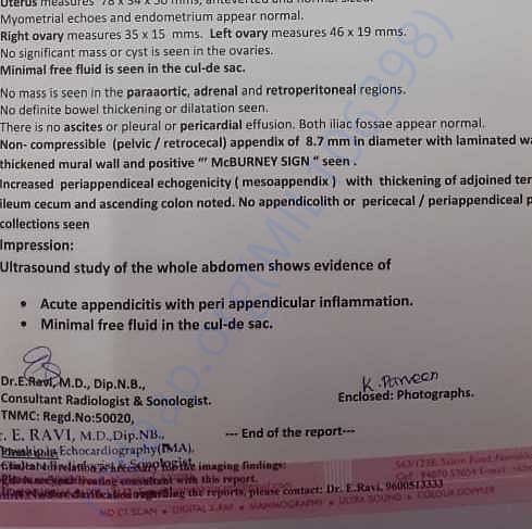 Medical Report