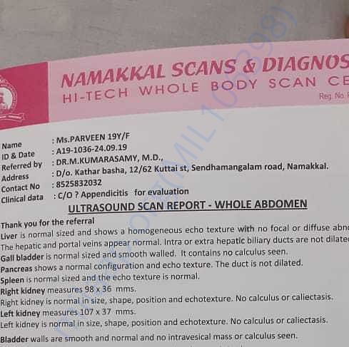 Medical Report
