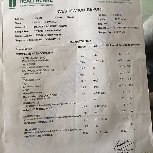 Medical Report