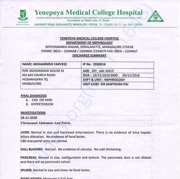 Medical Report