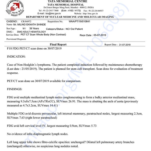 Medical Report
