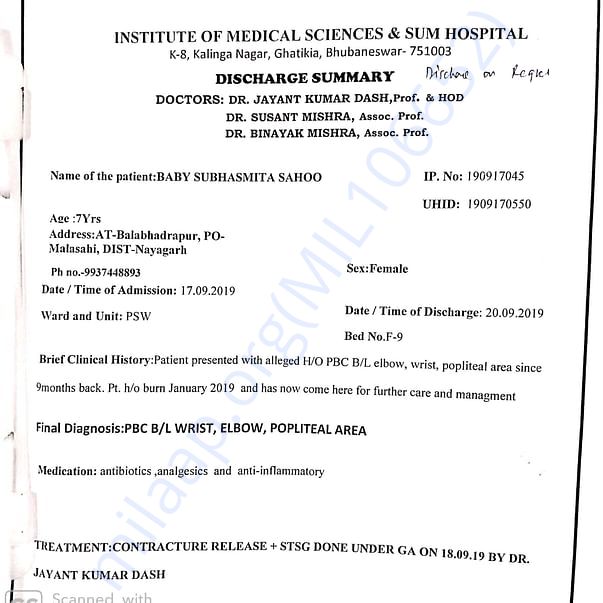 Medical Report