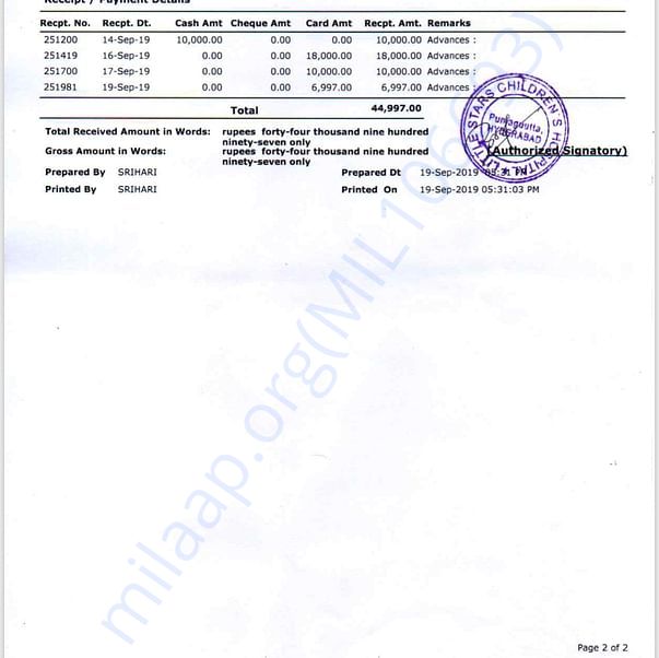 Medical Bill