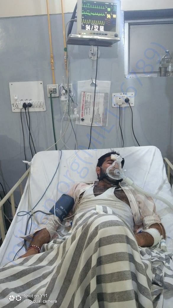 Ventilator pic of him