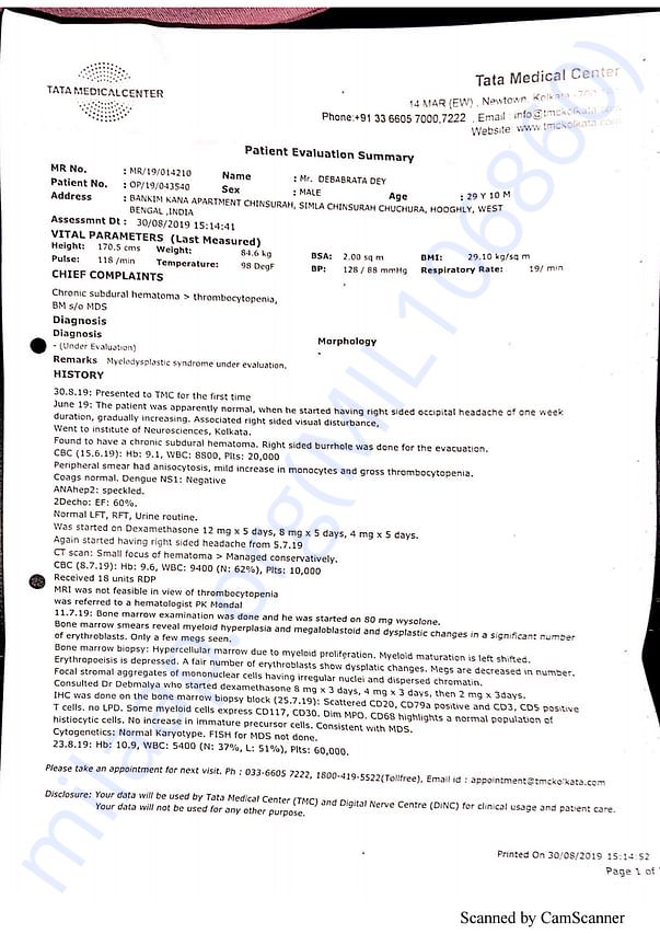 Medical Report