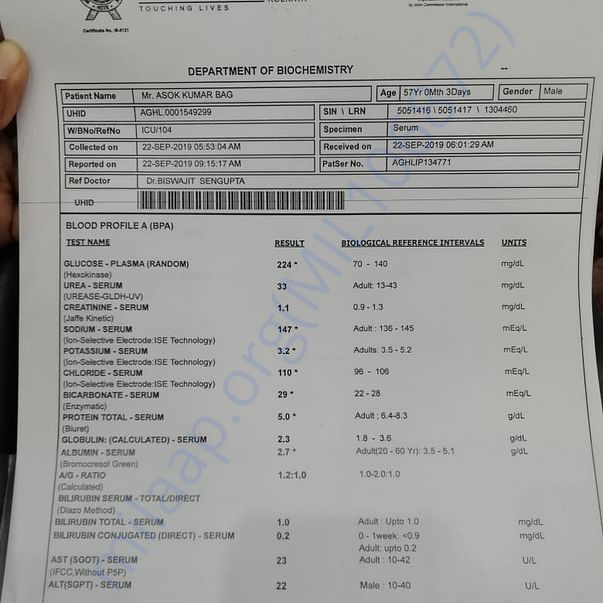 Medical Report
