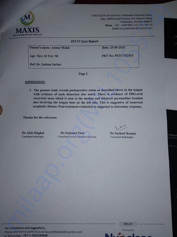 Test Report page 2