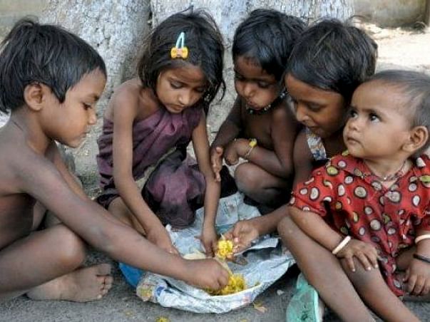 Donate a food to underprivileged poor and homeless child