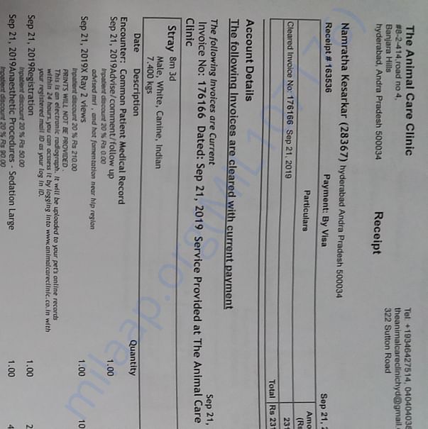 Medical Bill