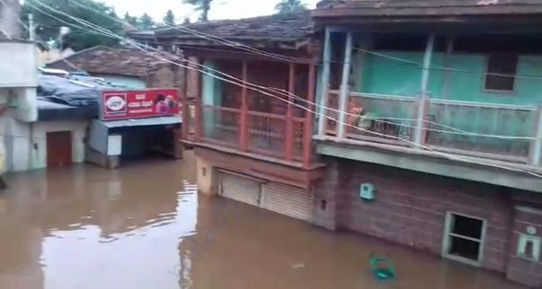 Krishna river water coming into our village
