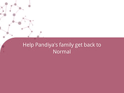 Help Pandiya's family get back to Normal